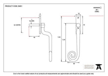 Load image into Gallery viewer, 20451 Black Deluxe Monkeytail Espag - LH