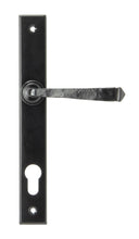 Load image into Gallery viewer, 33033 Black Avon Slimline Lever Espag. Lock Set