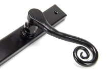 Load image into Gallery viewer, 33037L Black Monkeytail Slimline Lever Espag. Lock Set - LH