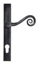 Load image into Gallery viewer, 33037R Black Monkeytail Slimline Lever Espag. Lock Set - RH