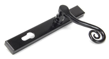 Load image into Gallery viewer, 33037R Black Monkeytail Slimline Lever Espag. Lock Set - RH