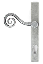 Load image into Gallery viewer, 33038L Pewter Monkeytail Slimline Lever Espag. Lock Set - LH