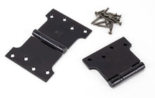 Load image into Gallery viewer, 33047 Black 4" x 4" x 6" Parliament Hinge (pair) ss