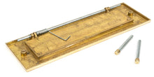 Load image into Gallery viewer, 33050 Polished Brass Large Letter Plate