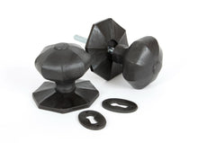 Load image into Gallery viewer, 33064 Beeswax Large Octagonal Mortice/Rim Knob Set