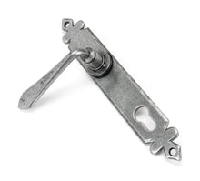 Load image into Gallery viewer, 33068 Pewter Cromwell Lever Espag. Lock Set
