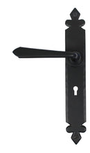Load image into Gallery viewer, 33116 Black Cromwell Lever Lock Set