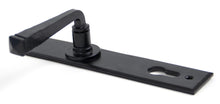 Load image into Gallery viewer, 33123 Black Avon Lever Espag. Lock Set