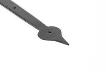 Load image into Gallery viewer, 33234 Black 35" Hook & Band Hinge - Cranked (pair)