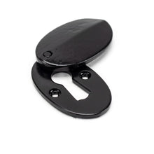 Load image into Gallery viewer, 33254 Black Oval Escutcheon & Cover
