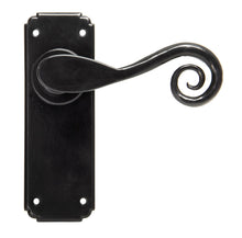 Load image into Gallery viewer, 33278 Black Monkeytail Lever Latch Set