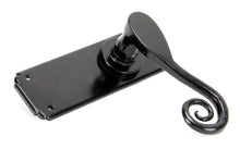Load image into Gallery viewer, 33278 Black Monkeytail Lever Latch Set