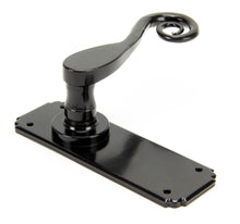 Load image into Gallery viewer, 33278 Black Monkeytail Lever Latch Set