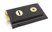 Load image into Gallery viewer, 33299 Black Rim Lock & Cast Iron Cover