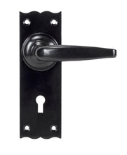 Load image into Gallery viewer, 33319 Black Oak Lever Lock Set
