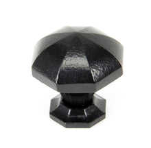 Load image into Gallery viewer, 33373 Black Octagonal Cabinet Knob - Large