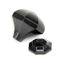 Load image into Gallery viewer, 33373 Black Octagonal Cabinet Knob - Large