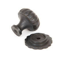 Load image into Gallery viewer, 33377 Beeswax Flower Cabinet Knob - Small