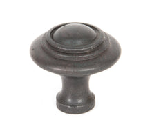 Load image into Gallery viewer, 33380 Beeswax Ringed Cabinet Knob - Large