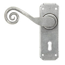 Load image into Gallery viewer, 33615 Pewter Monkeytail Lever Lock Set