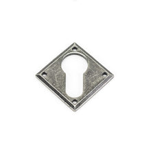 Load image into Gallery viewer, 33622 Pewter Diamond Euro Escutcheon