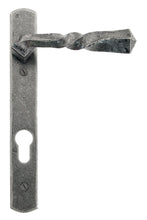 Load image into Gallery viewer, 33633 Pewter Narrow Lever Espag. Lock Set