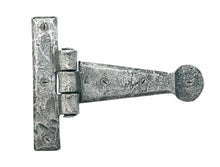 Load image into Gallery viewer, 33650 Pewter 4" Penny End T Hinge (pair)