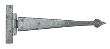 Load image into Gallery viewer, 33657 Pewter 12" Arrow Head T Hinge (pair)