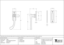 Load image into Gallery viewer, 33668 Pewter Handmade Peardrop Fastener