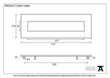 Load image into Gallery viewer, 33680 Pewter Large Letter Plate