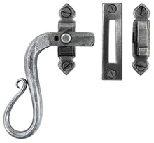 Load image into Gallery viewer, 33710 Pewter Locking Shepherd's Crook Fastener - LH