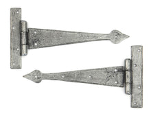 Load image into Gallery viewer, 33790 Pewter 9" Arrow Head T Hinge (pair)