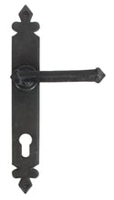 Load image into Gallery viewer, 33854 Beeswax Tudor Lever Espag. Lock Set
