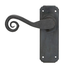Load image into Gallery viewer, 33901 Beeswax Monkeytail Lever Latch Set