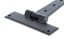 Load image into Gallery viewer, 33988 Black 9" Penny End T Hinge (pair)