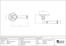 Load image into Gallery viewer, 45120 Pewter Regency Lever on Rose Set