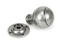 Load image into Gallery viewer, 45156 Pewter Regency Mortice/Rim Knob Set