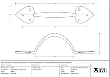 Load image into Gallery viewer, 45247 Pewter Large Shropshire Pull Handle