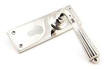 Load image into Gallery viewer, 45325 Polished Nickel Hinton Lever Euro Lock Set