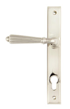 Load image into Gallery viewer, 45326 Polished Nickel Hinton Slimline Lever Espag. Lock Set