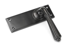 Load image into Gallery viewer, 45329 Aged Bronze Hinton Lever Latch Set