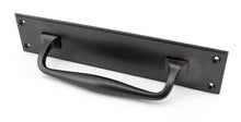 Load image into Gallery viewer, 45382 Aged Bronze 300mm Art Deco Pull Handle on Backplate