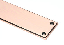 Load image into Gallery viewer, 45388 Polished Bronze 425mm Art Deco Fingerplate