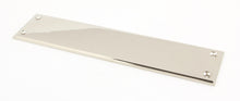Load image into Gallery viewer, 45391 Polished Nickel 300mm Art Deco Fingerplate
