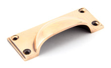 Load image into Gallery viewer, 45404 Polished Bronze Art Deco Drawer Pull