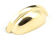 Load image into Gallery viewer, 45410 Polished Brass Regency Concealed Drawer Pull