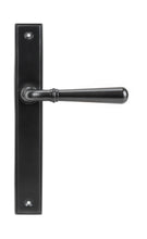 Load image into Gallery viewer, 45418 Aged Bronze Newbury Slimline Lever Latch Set