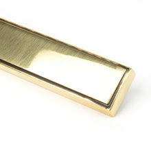 Load image into Gallery viewer, 45429 Aged Brass Newbury Slimline Lever Latch Set