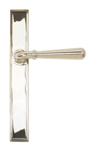 Load image into Gallery viewer, 45430 Polished Nickel Newbury Slimline Lever Latch Set