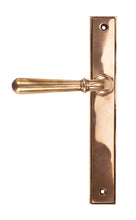 Load image into Gallery viewer, 45432 Polished Bronze Newbury Slimline Lever Latch Set